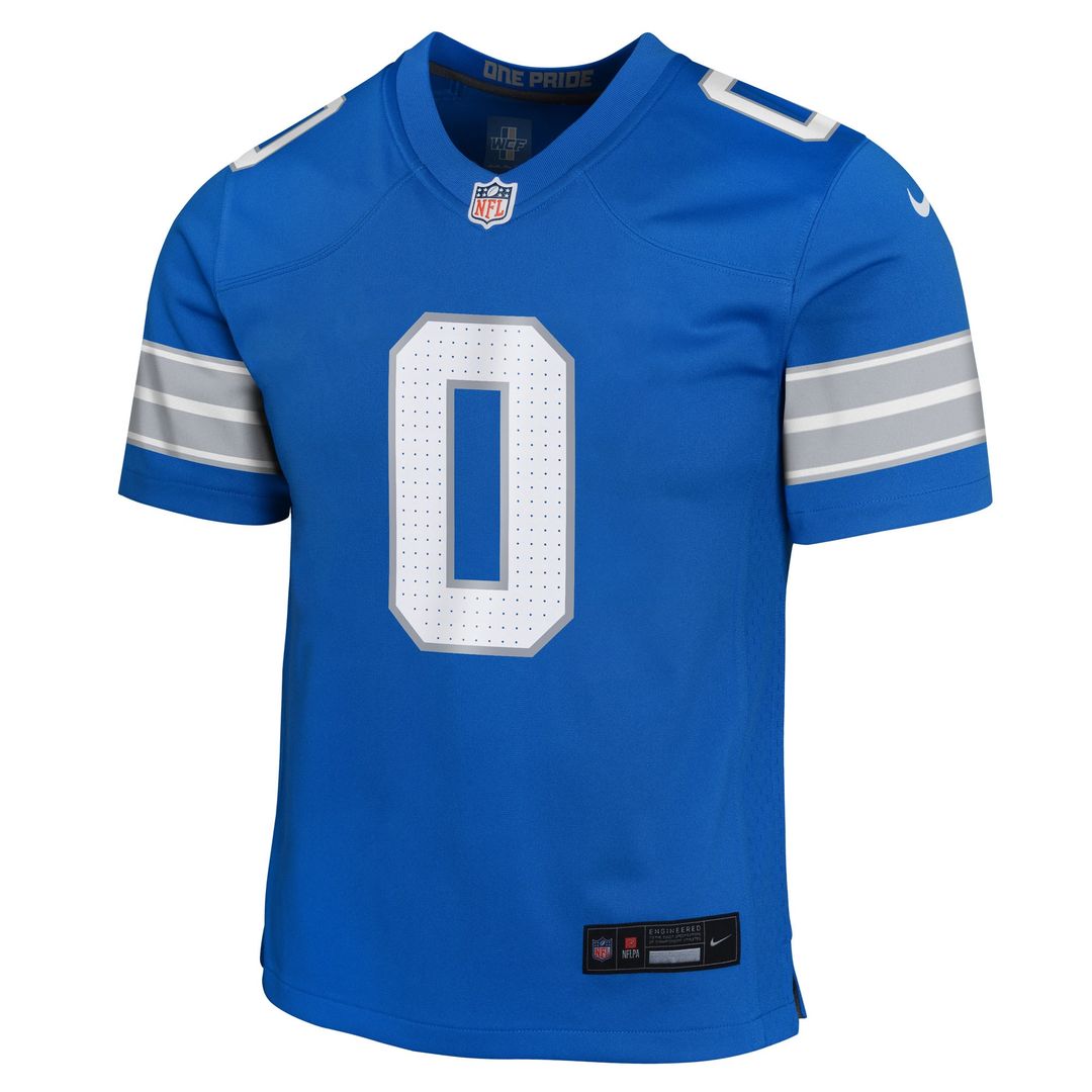 Jahmyr Gibbs Detroit Lions Nike Youth Game Jersey - Blue