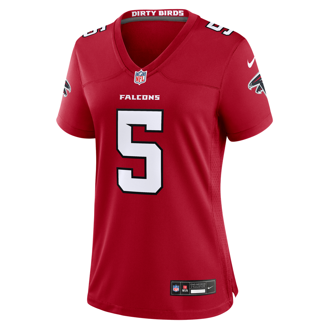 Drake London Atlanta Falcons Nike Women's Game Jersey - Red