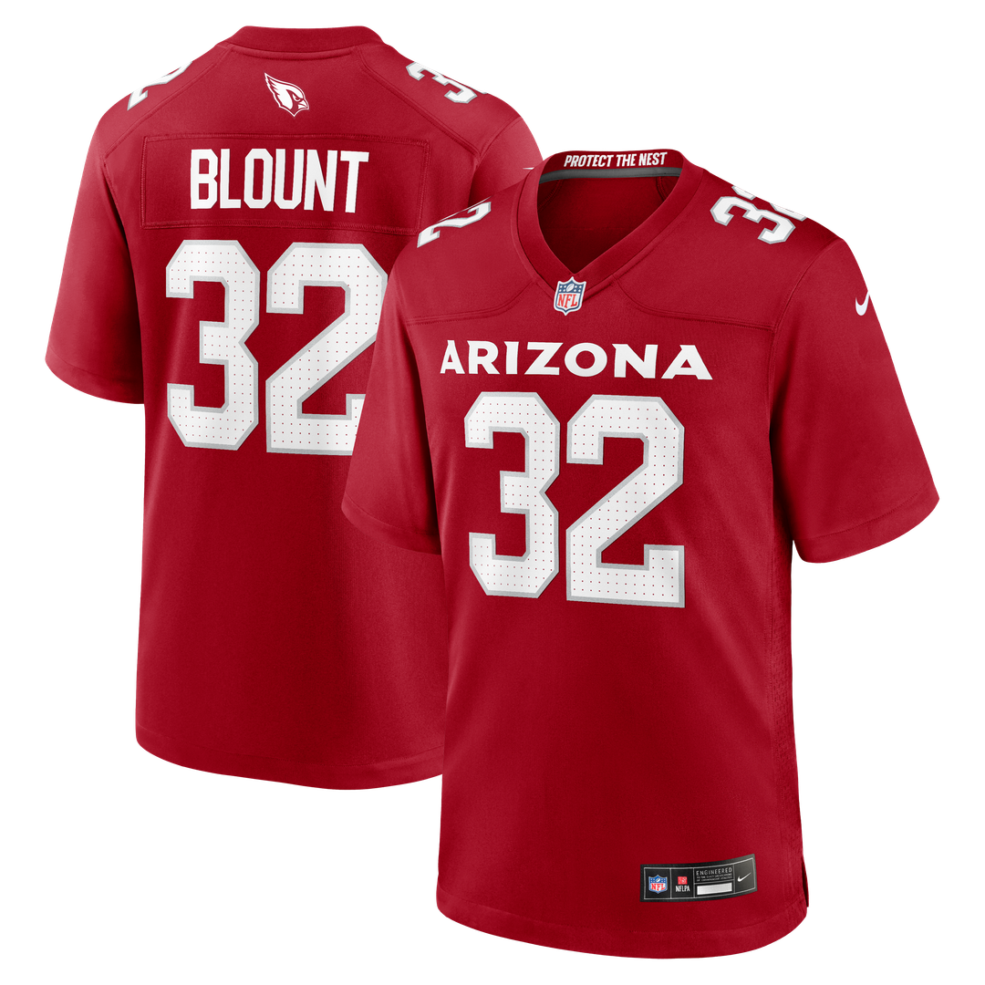 Joey Blount Arizona Cardinals Nike  Game Jersey -  Cardinal