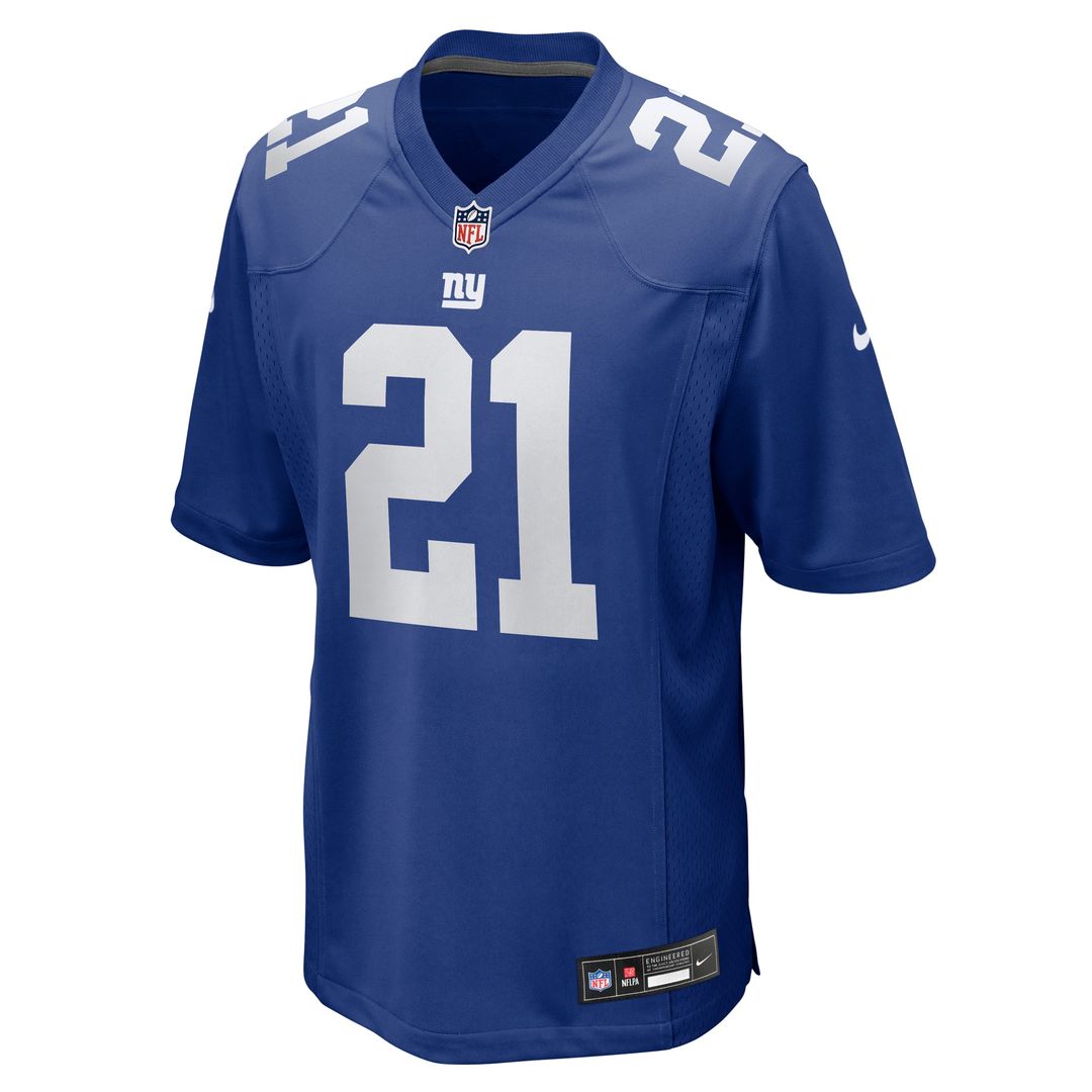 Paulson Adebo New York Giants Nike Team Game Jersey -  Royal