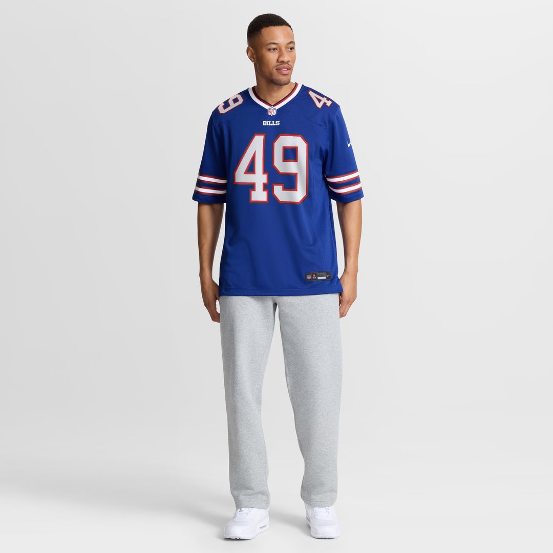 DaShaun White Buffalo Bills Nike Team Game Jersey - Royal