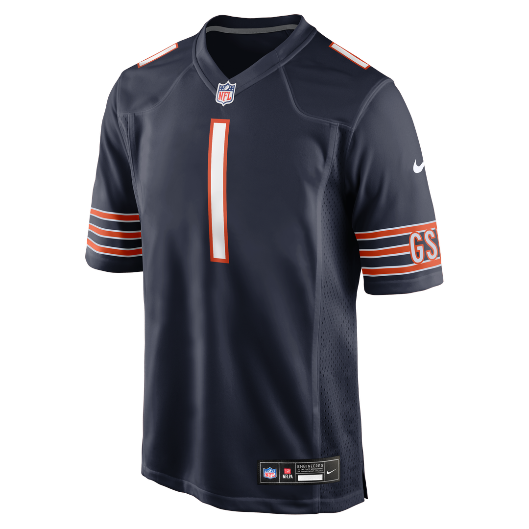 Number 1 Dad Chicago Bears Nike Game Jersey - Navy