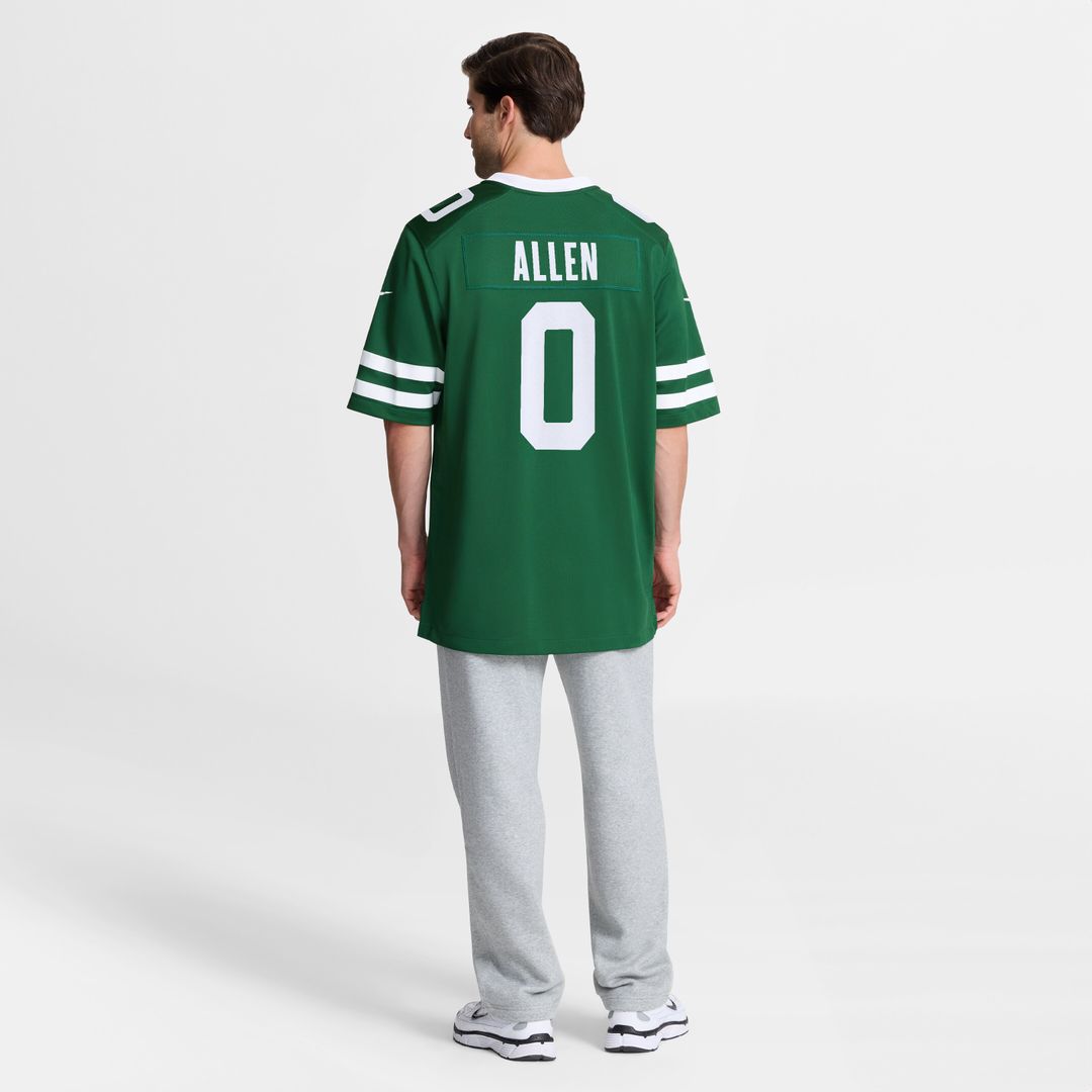 Braelon Allen New York Jets Nike Game Jersey - Legacy Green