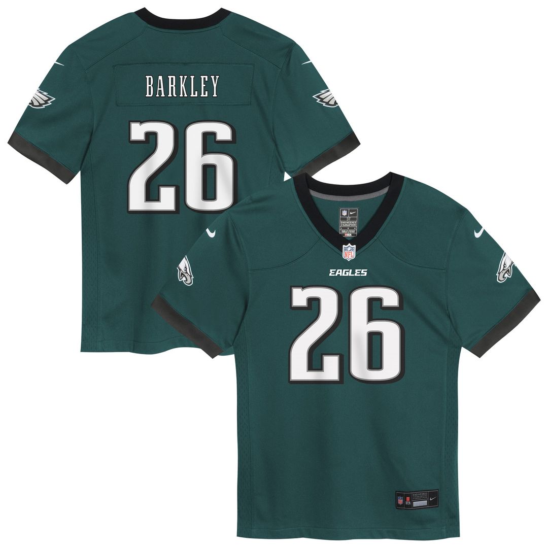 Saquon Barkley Philadelphia Eagles Nike Infant Alternate  Player Game Jersey - Kelly Green