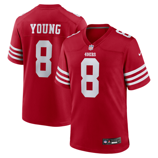 Steve Young San Francisco 49ers Nike Retired Player Game Jersey - Scarlet