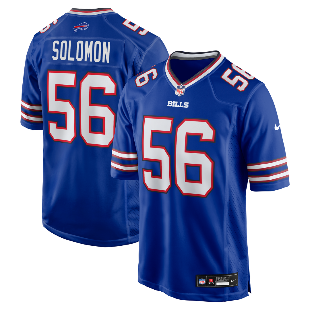 Javon Solomon Buffalo Bills Nike Game Jersey -  Royal