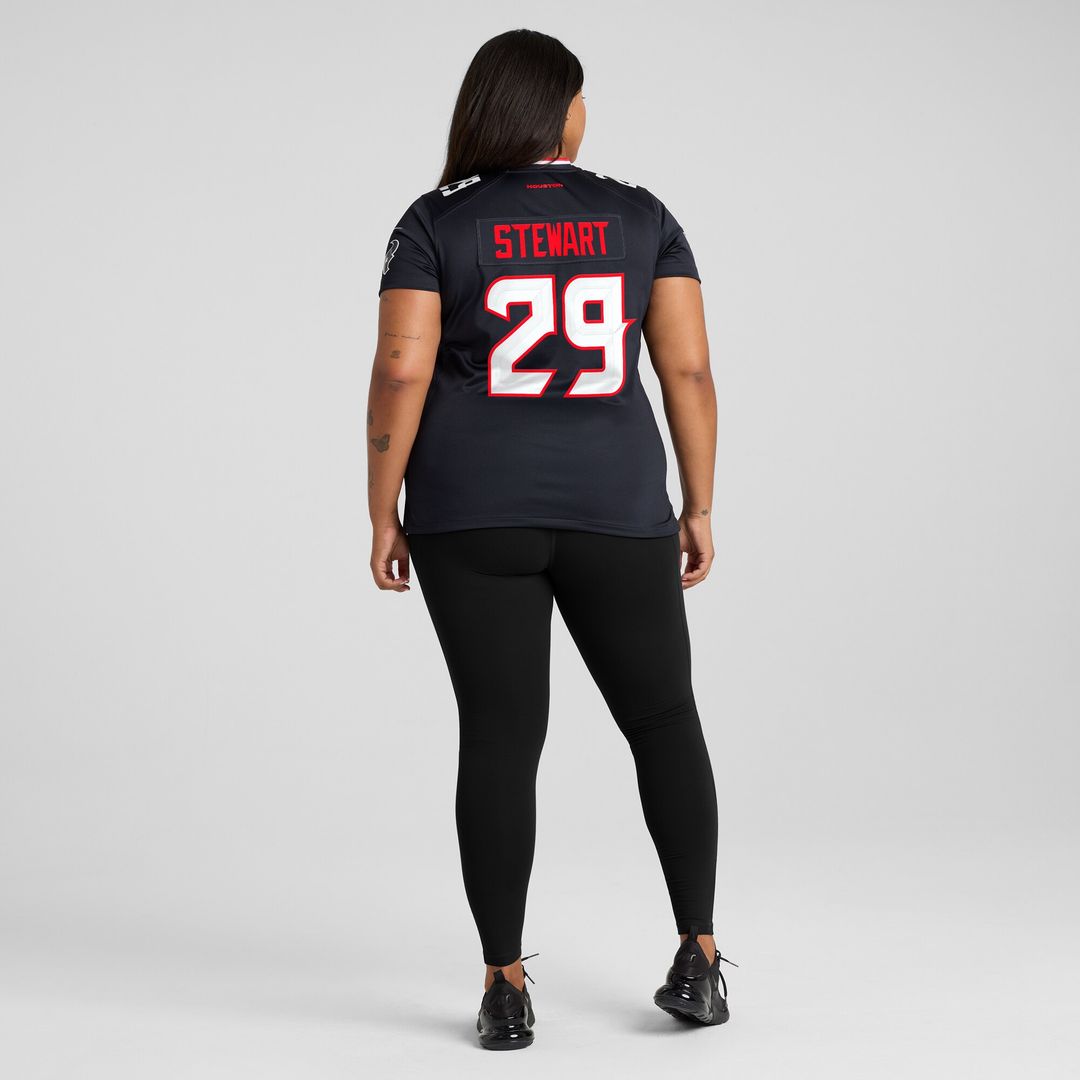 M.J. Stewart Houston Texans Nike Women's Team Game Jersey -  Navy