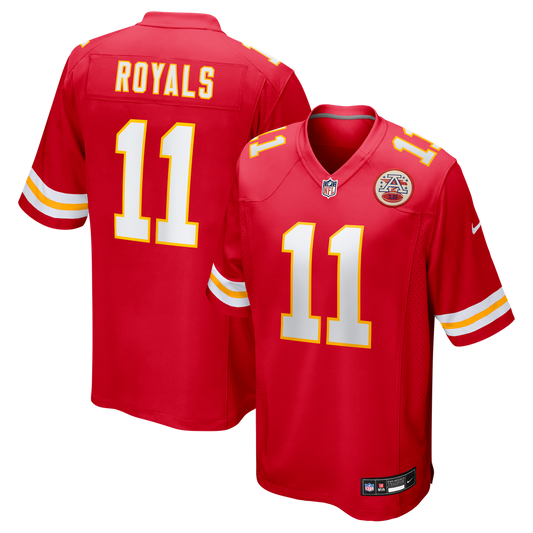 Jalen Royals Kansas City Chiefs Nike Team Game Jersey -  Red