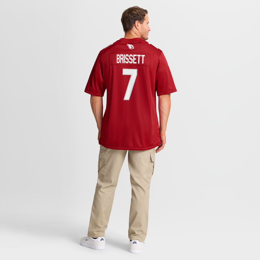 Jacoby Brissett Arizona Cardinals Nike Team Game Jersey -  Cardinal