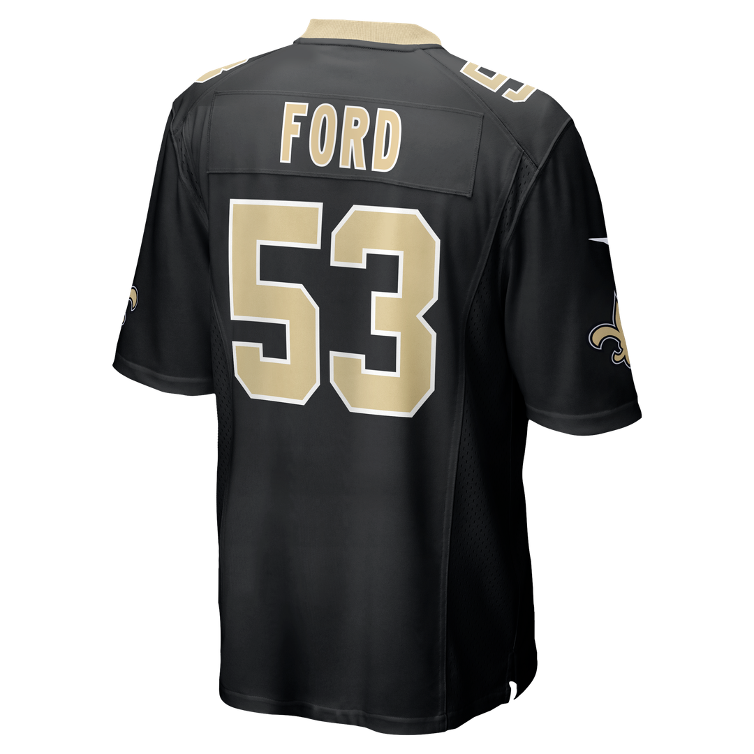 Jaylan Ford New Orleans Saints Nike  Game Jersey -  Black