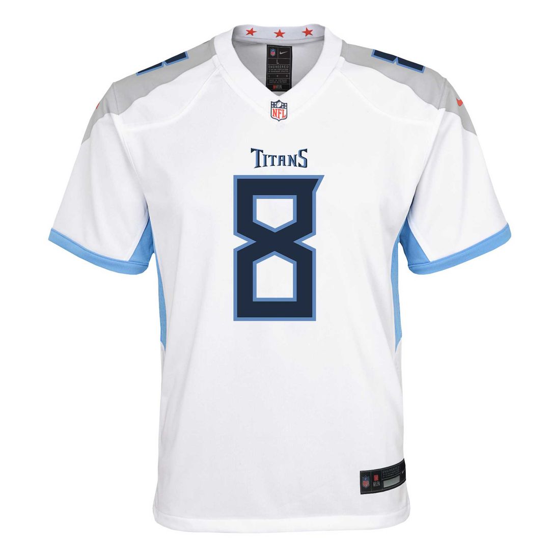 Will Levis Tennessee Titans Nike Youth Game Jersey - White