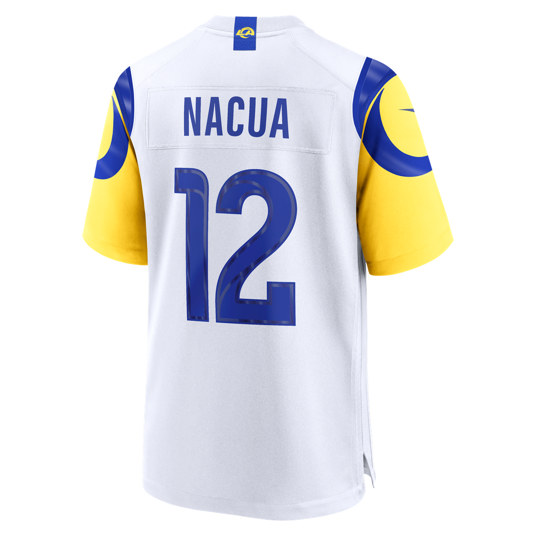 Puka Nacua Los Angeles Rams Nike White Game Player Jersey - White