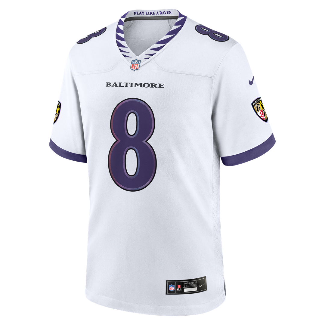 Lamar Jackson Baltimore Ravens Nike Alternate Game Jersey - Purple
