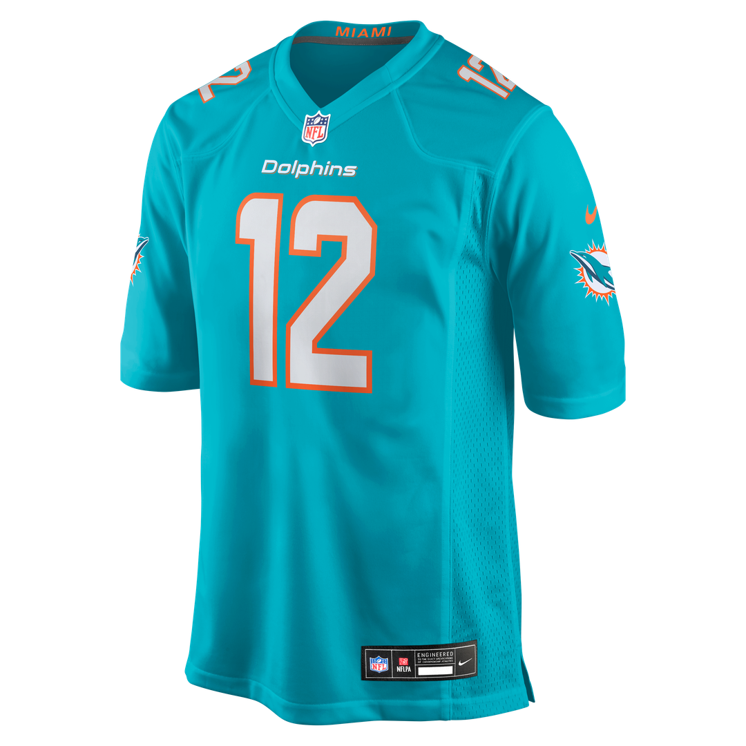 Bob Griese Miami Dolphins Nike Game Retired Player Jersey - Aqua