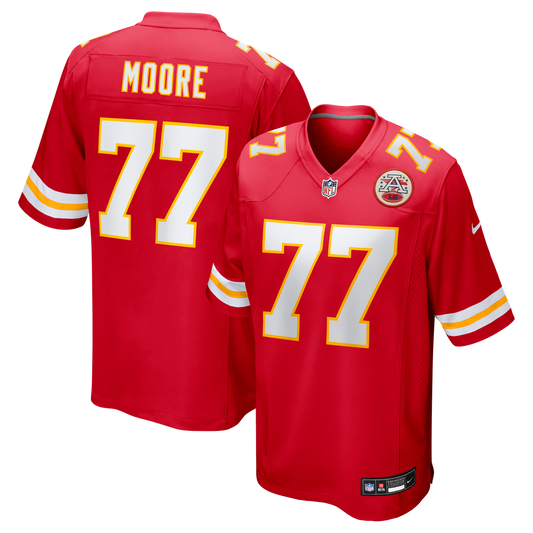 Jaylon Moore Kansas City Chiefs Nike Team Game Jersey -  Red