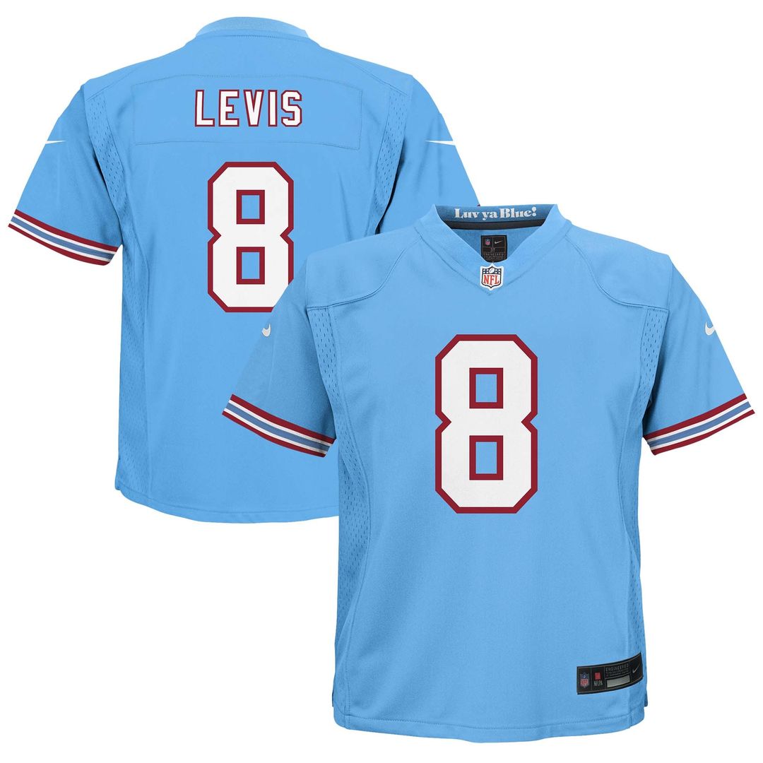 Will Levis Tennessee Titans Nike Toddler Game Jersey - Navy
