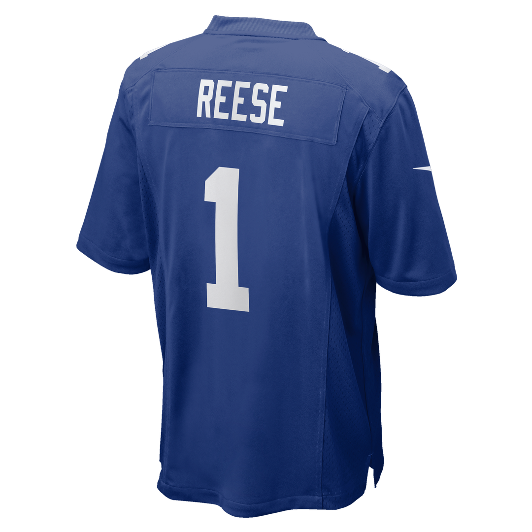Arvell Reese New York Giants Nike 2026 NFL Draft First Round Pick No. 5 Team Game Jersey - Royal