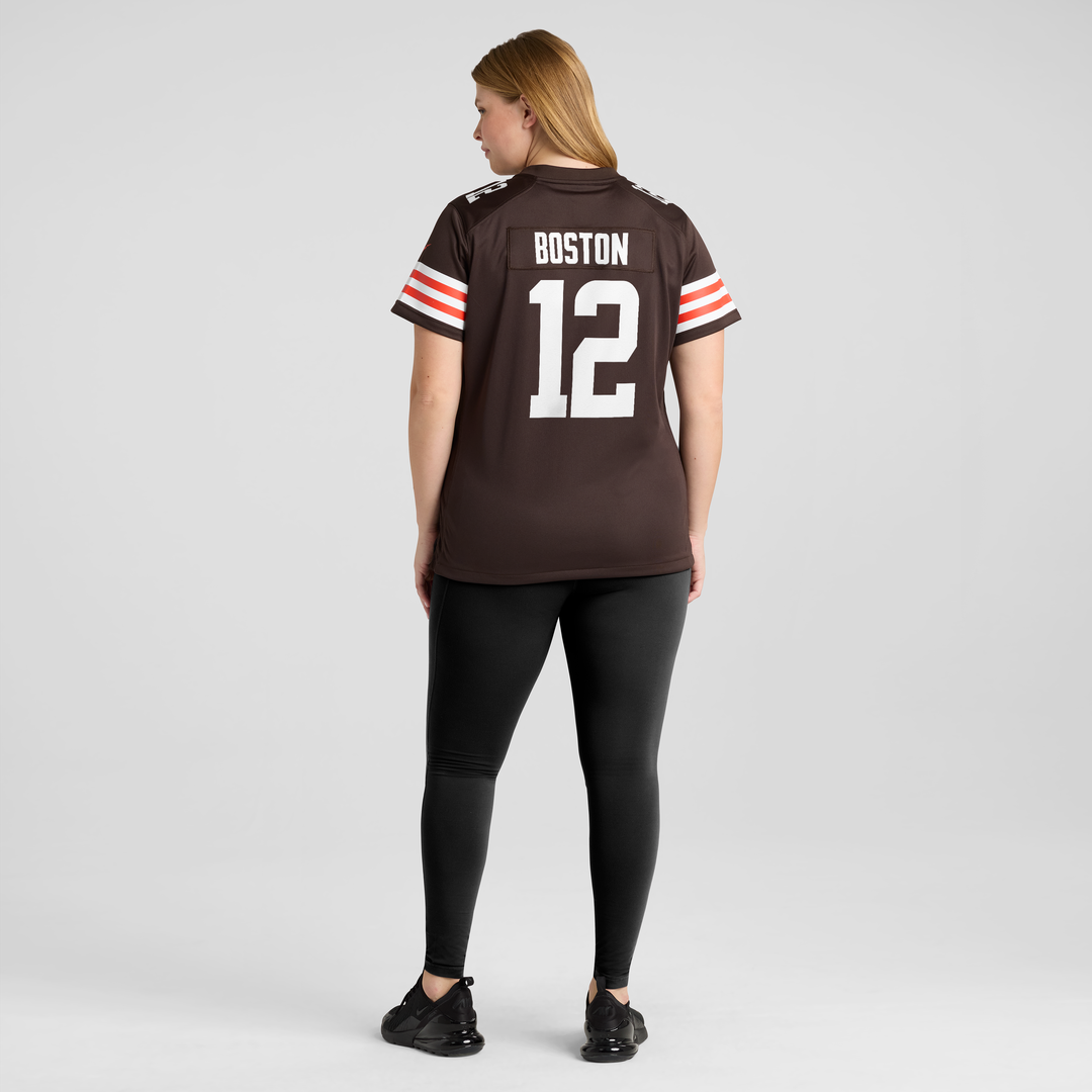Denzel Boston Cleveland Browns Nike Women's Team Game Jersey -  Brown