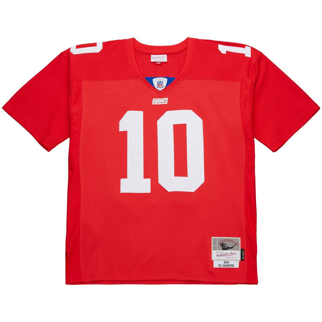 Eli Manning New York Giants Mitchell & Ness 2004 Legacy Replica Jersey - Red