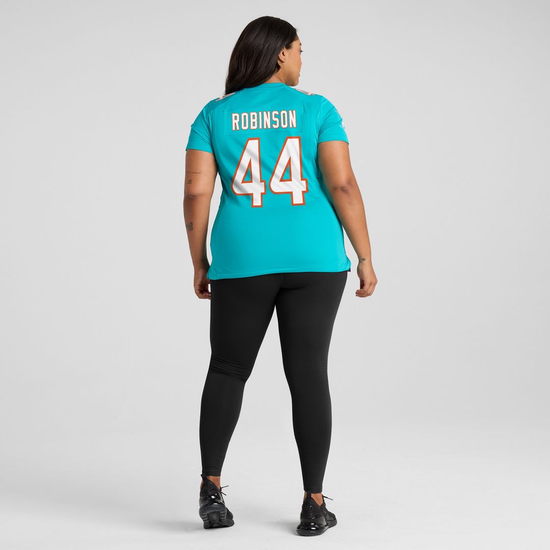 Chop Robinson Miami Dolphins Nike Women's  Game Jersey -  Aqua