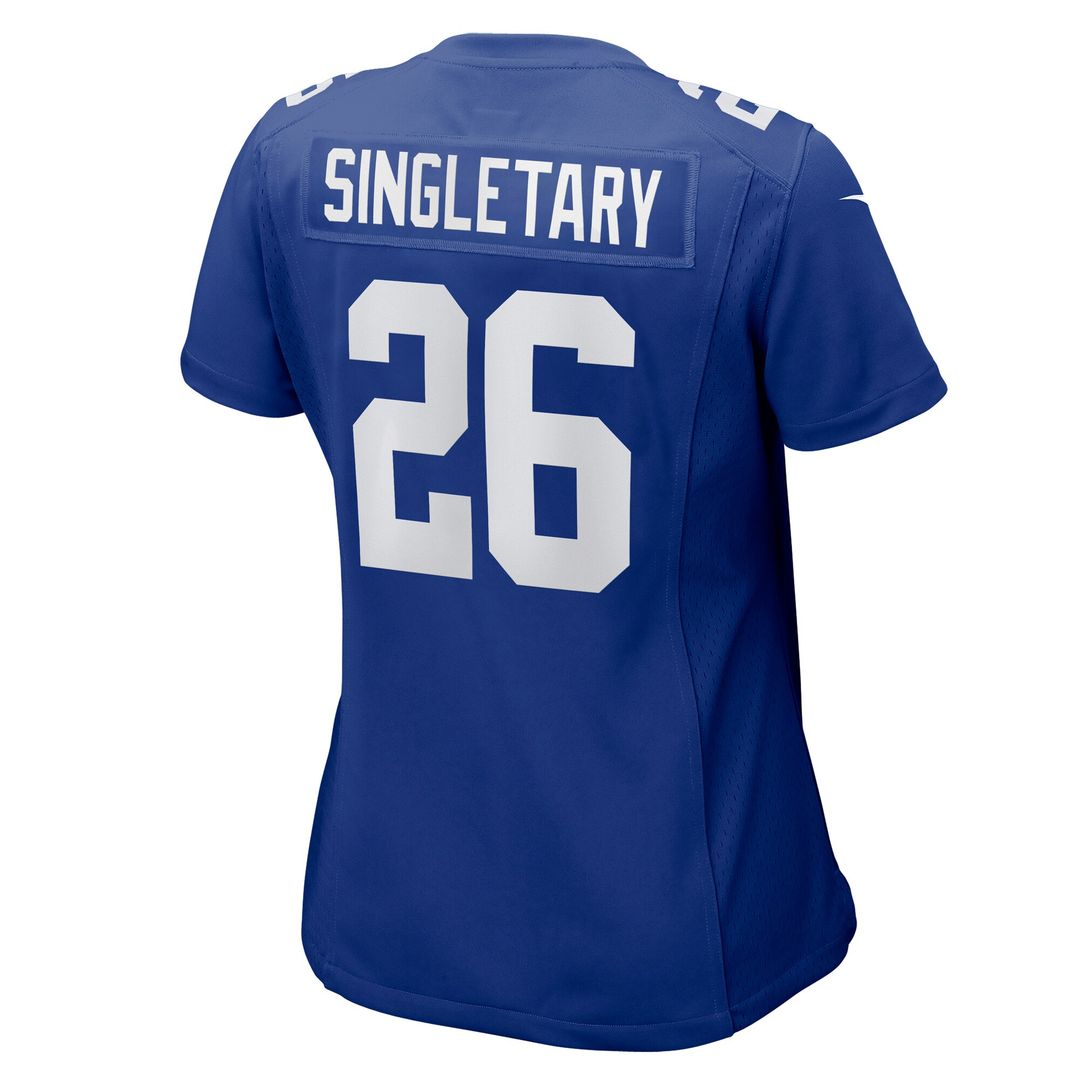 Devin Singletary New York Giants Nike Women's  Game Jersey -  Royal