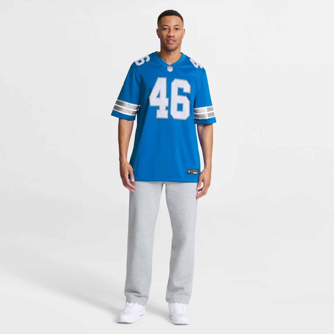 Jack Campbell Detroit Lions Nike Game Jersey - Blue
