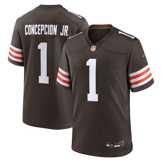 KC Concepcion Cleveland Browns Nike 2026 NFL Draft First Round Pick No. 24 Team Game Jersey - Brown