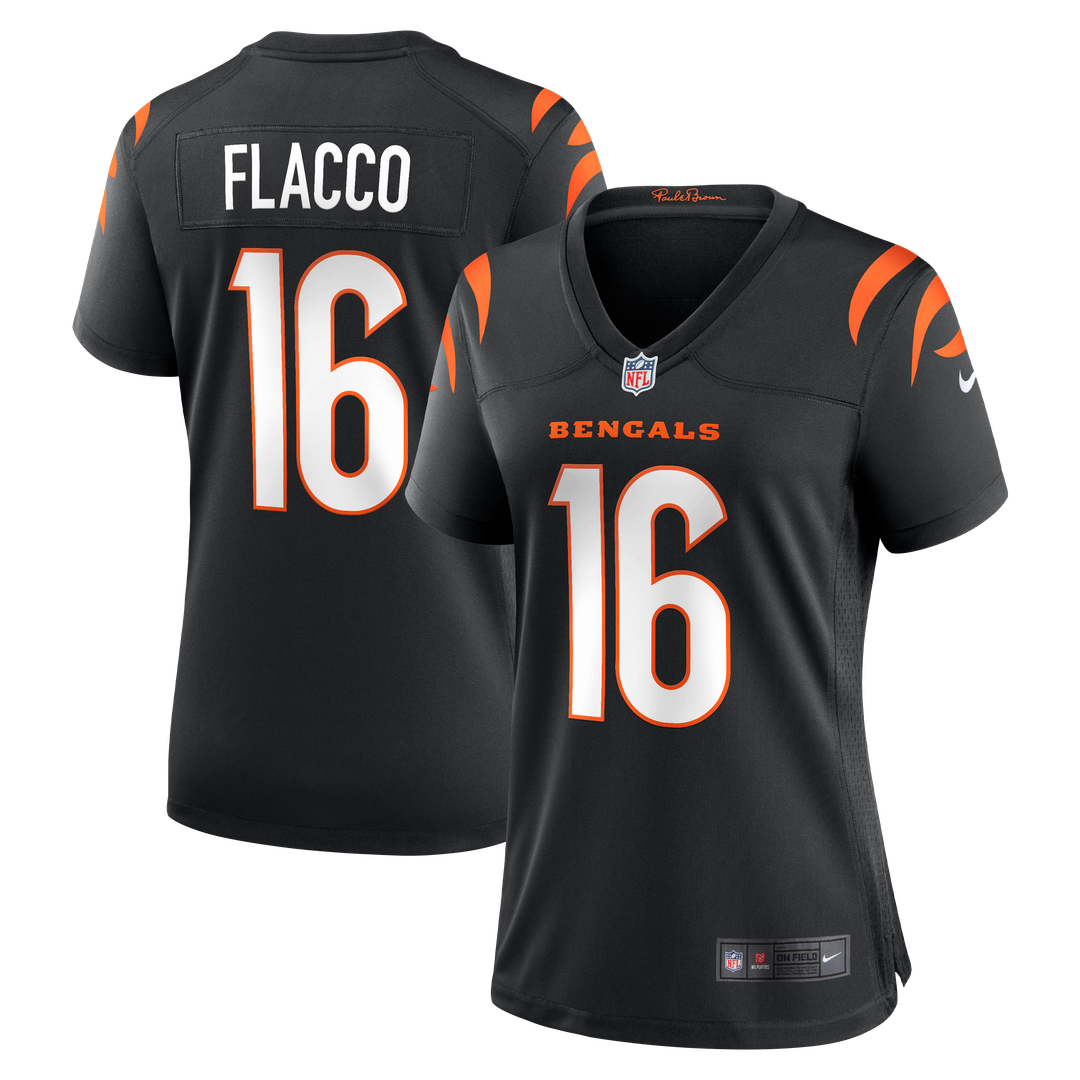 Joe Flacco Cincinnati Bengals Nike Women's Team Game Jersey -  Black