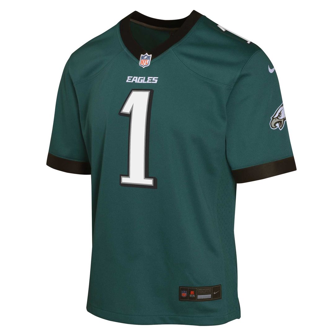 Jalen Hurts Philadelphia Eagles Nike Youth Game Jersey - Green