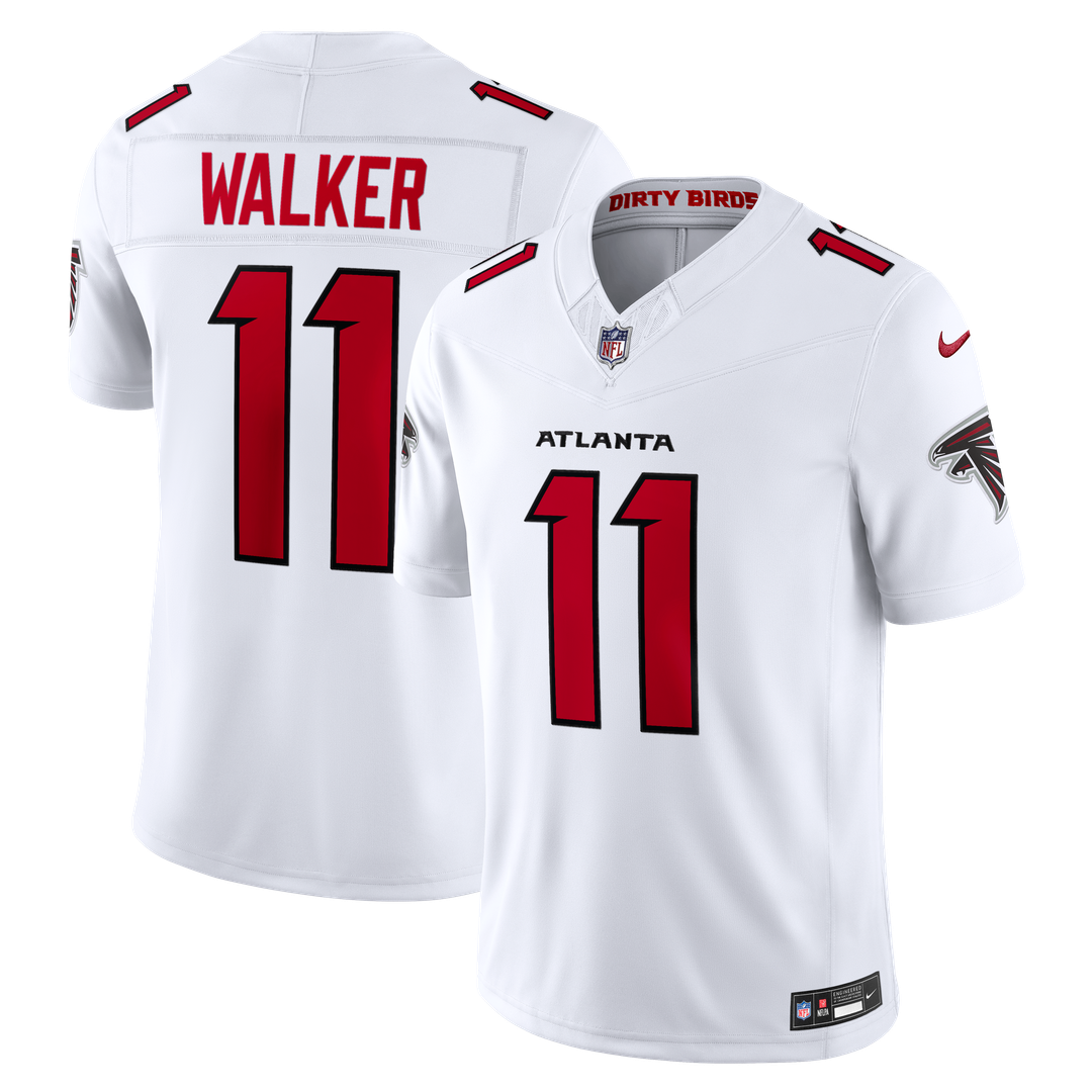 Jalon Walker Atlanta Falcons Nike Vapor F.U.S.E. Stitched Limited Jersey - Red