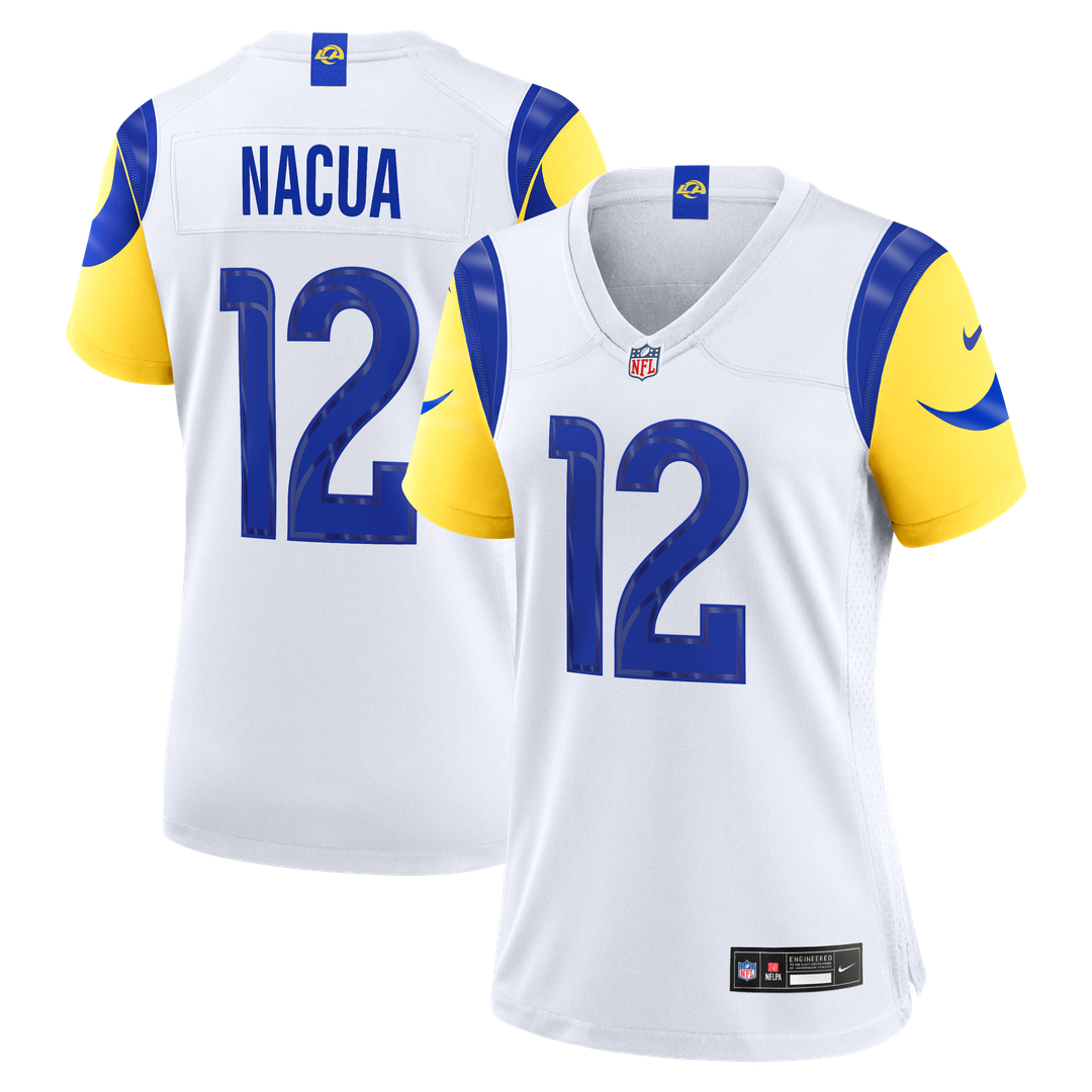 Puka Nacua Los Angeles Rams Nike Women's Game Jersey - White
