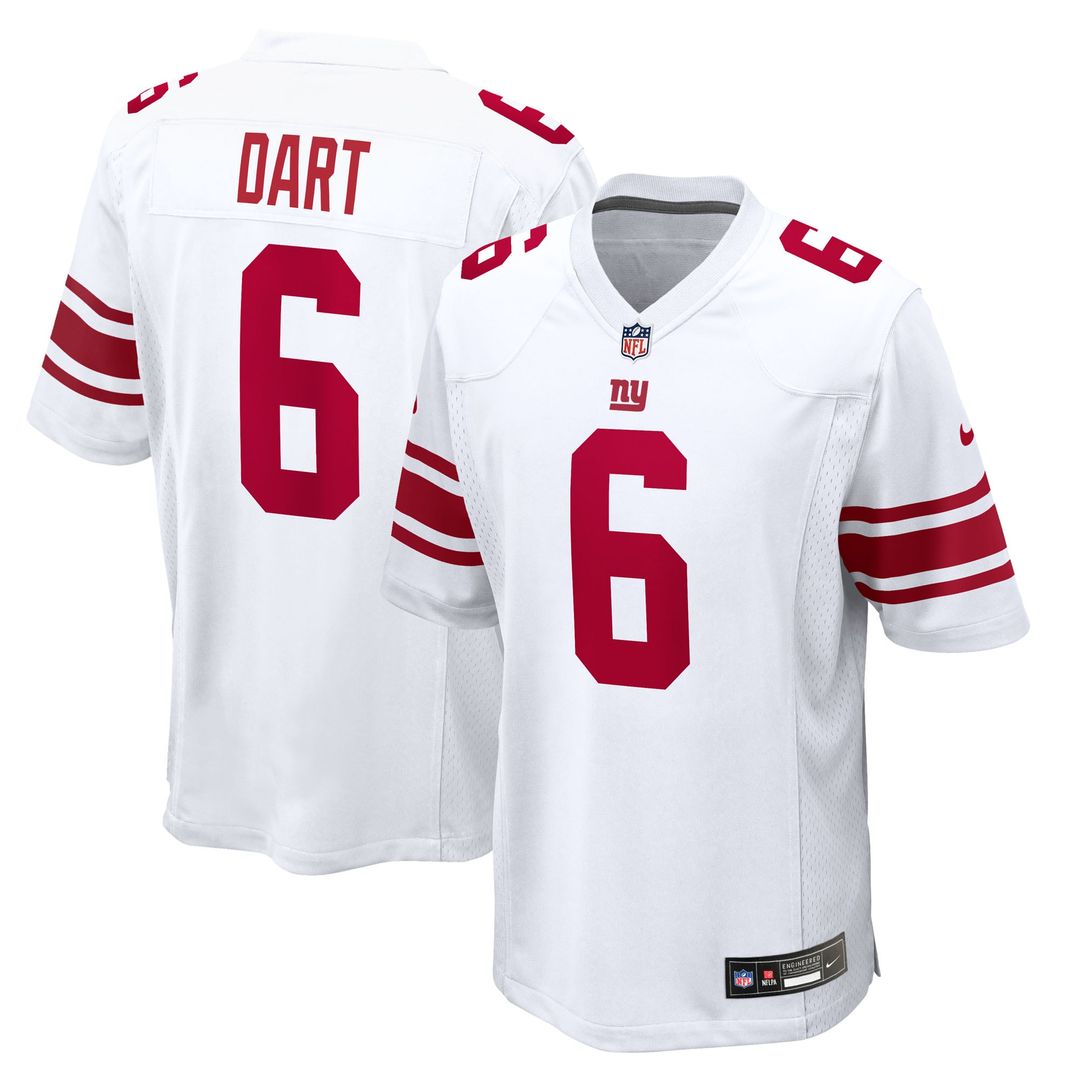 Jaxson Dart New York Giants Nike Team Game Jersey - Royal