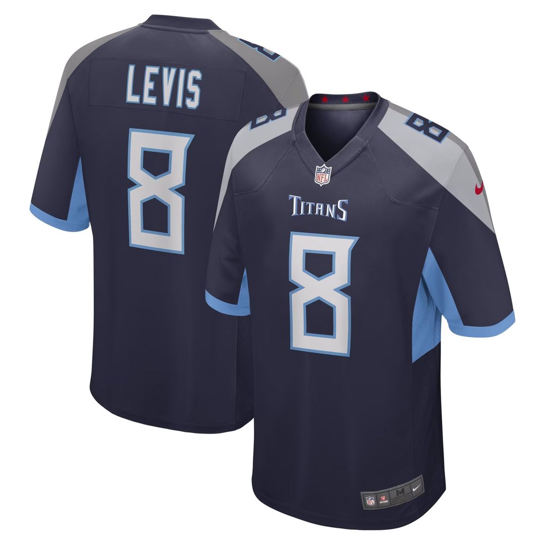 Will Levis Tennessee Titans Nike Youth Game Jersey - White