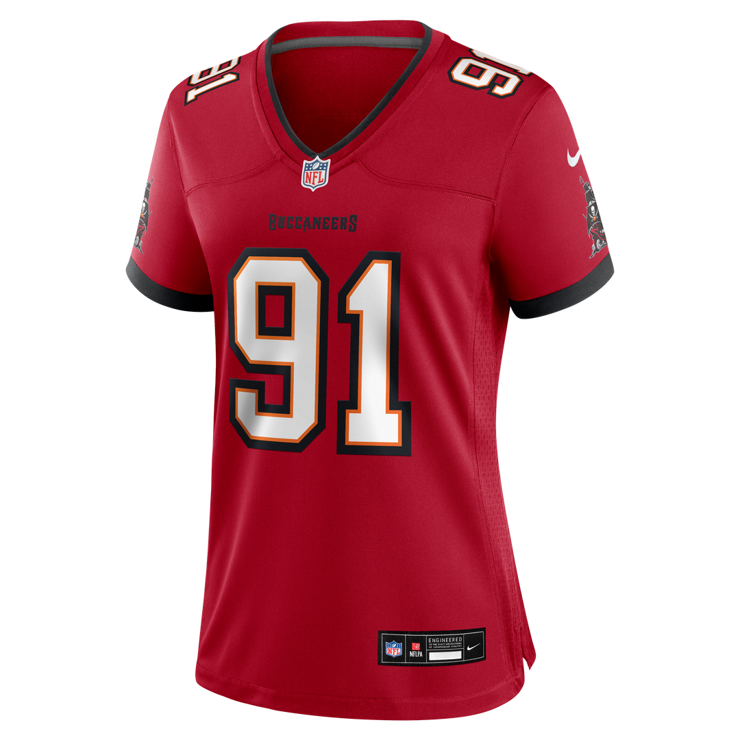 A'Shawn Robinson Tampa Bay Buccaneers Nike Women's Team Game Jersey - Red