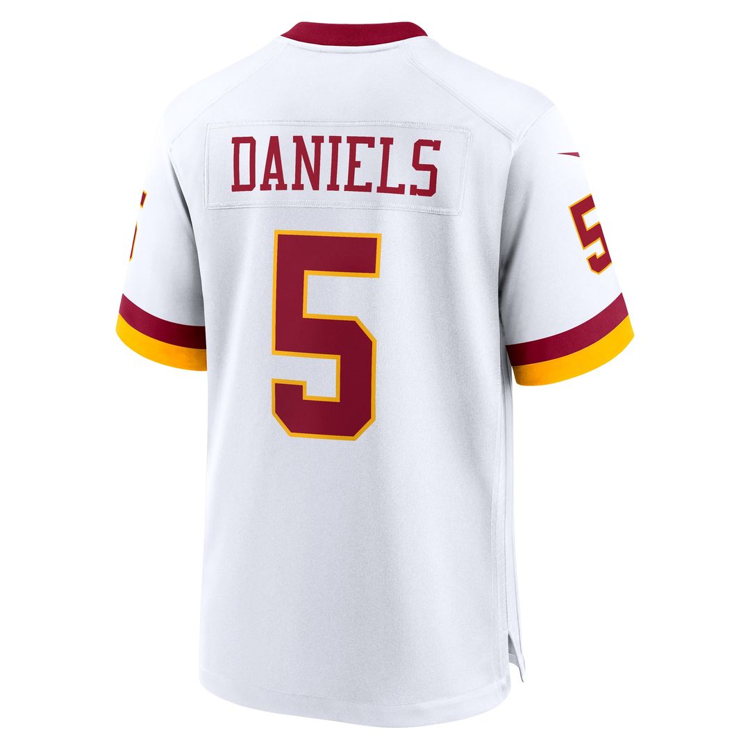 Jayden Daniels Washington Commanders Nike Game Super Bowl Era Jersey - White