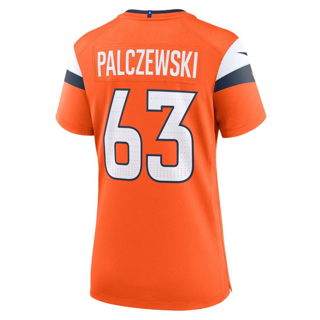 Alex Palczewski Denver Broncos Nike Women's Team Game Jersey -  Orange