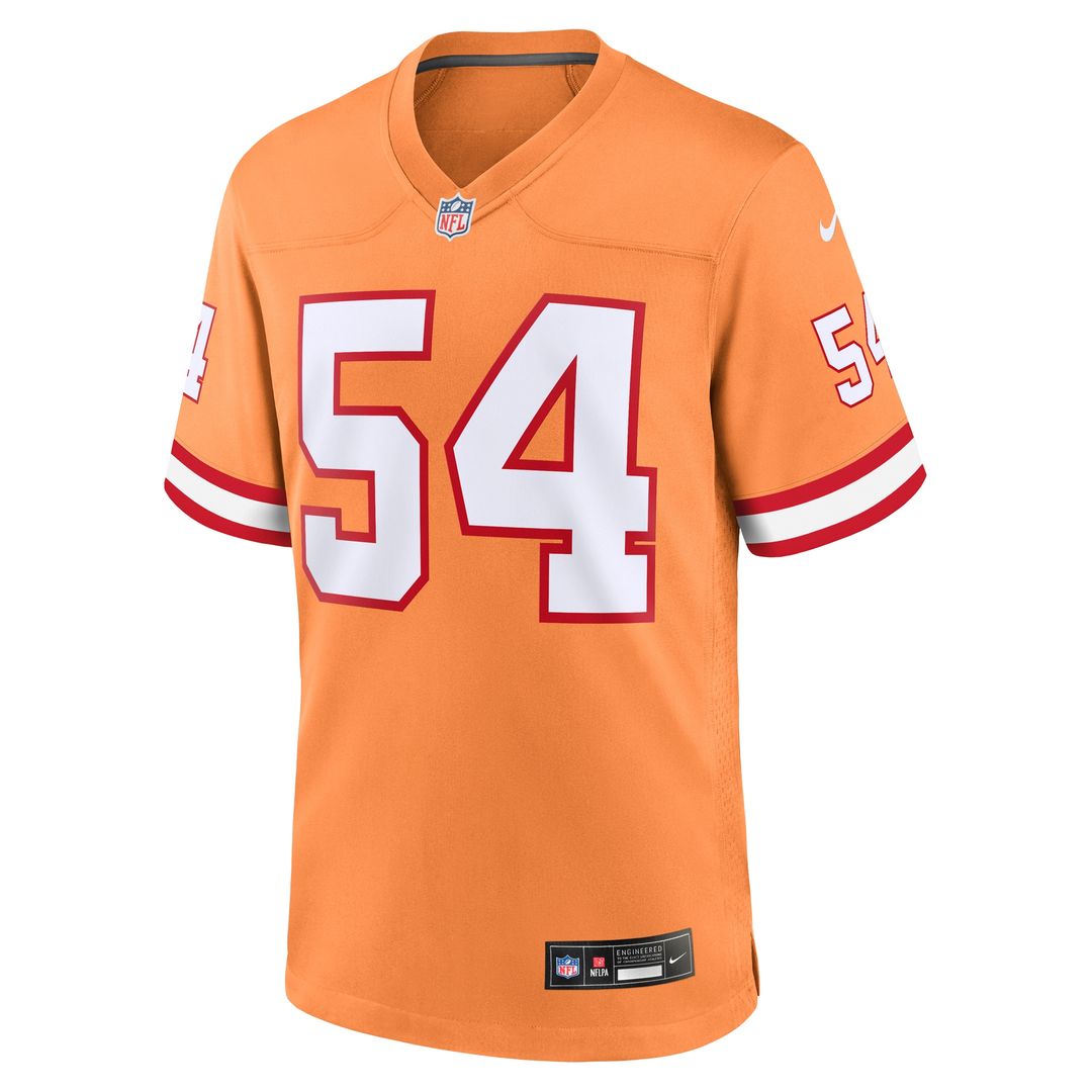 Lavonte David Tampa Bay Buccaneers Nike Throwback Game Jersey - Orange