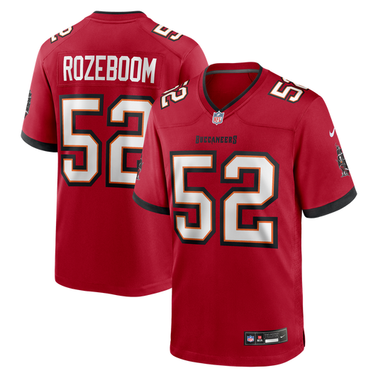 Christian Rozeboom Tampa Bay Buccaneers Nike Team Game Jersey - Red