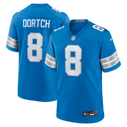 Greg Dortch Detroit Lions Nike Team Game Jersey -  Blue
