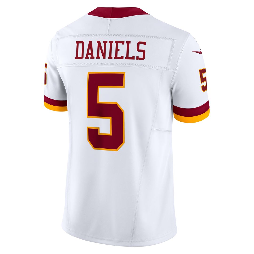 Jayden Daniels Washington Commanders Nike Vapor F.U.S.E. Limited Super Bowl Era Jersey - White