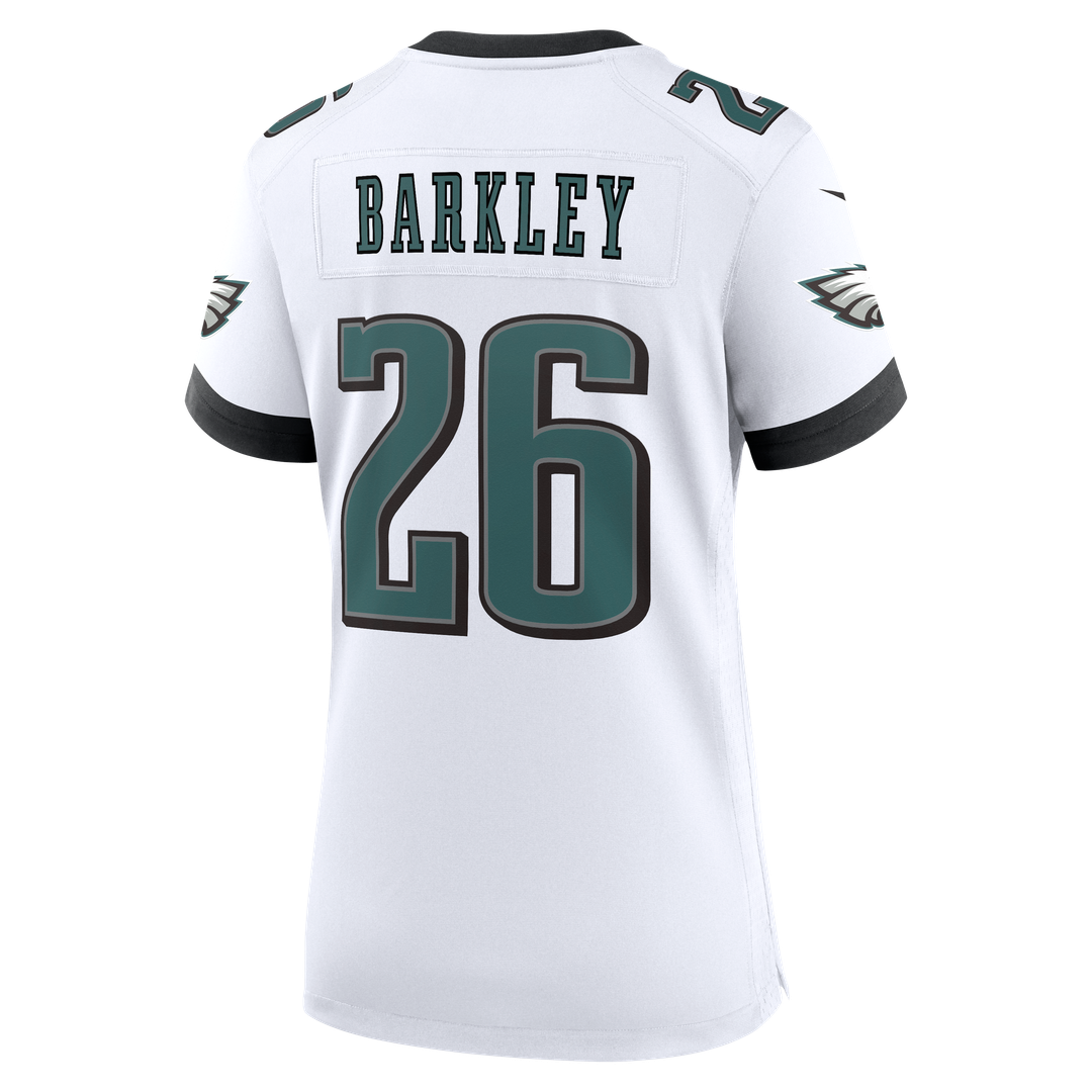 Saquon Barkley Philadelphia Eagles Nike Women's Alternate Game Jersey -  Black