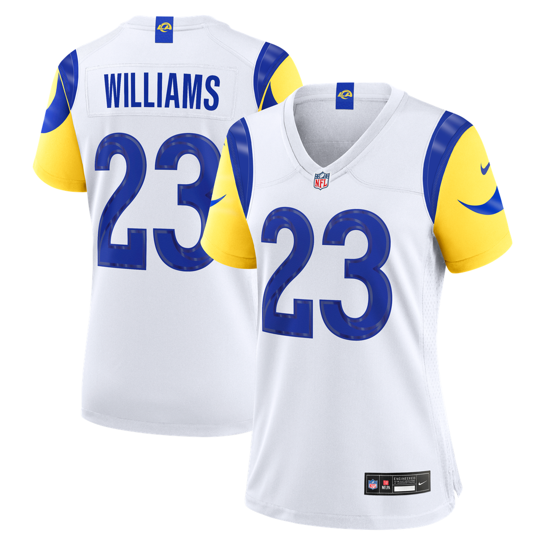 Kyren Williams Los Angeles Rams Nike Women's Game Jersey - White