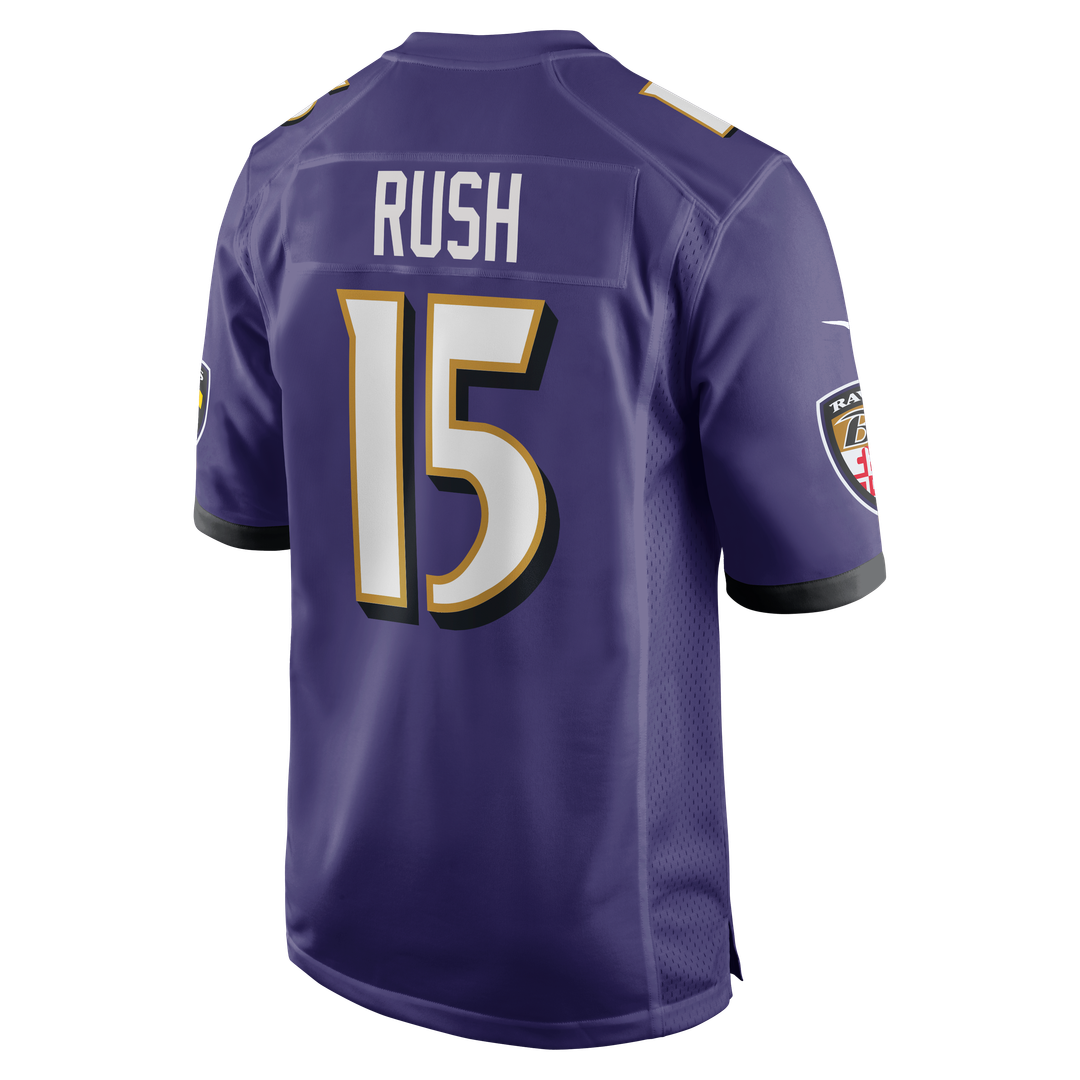Cooper Rush Baltimore Ravens Nike Team Game Jersey -  Purple