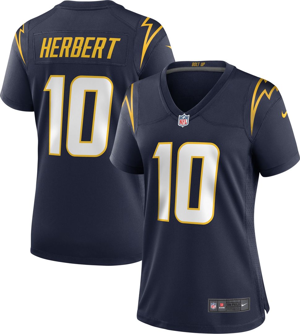 Justin Herbert Los Angeles Chargers Nike Women's Game Jersey - Royal