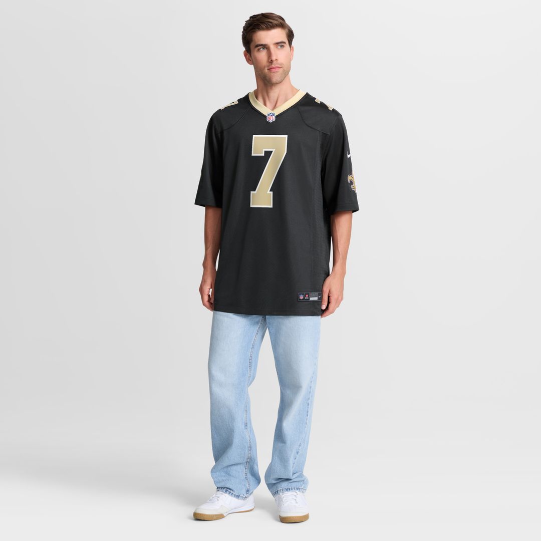 Morten Andersen New Orleans Saints Nike Game Retired Player Jersey - Black