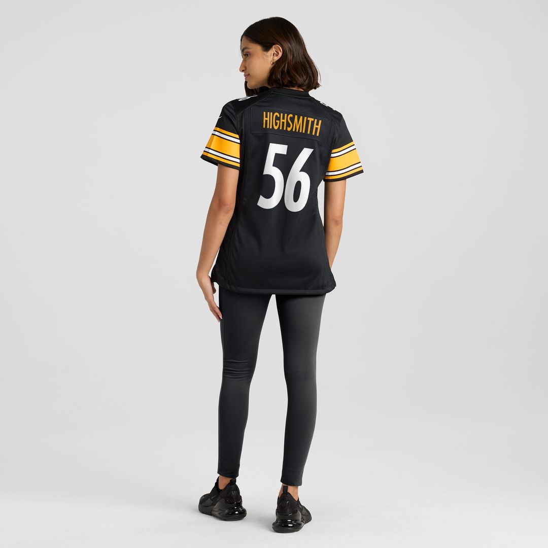 Alex Highsmith Pittsburgh Steelers Nike Women's Team Game Jersey -  Black