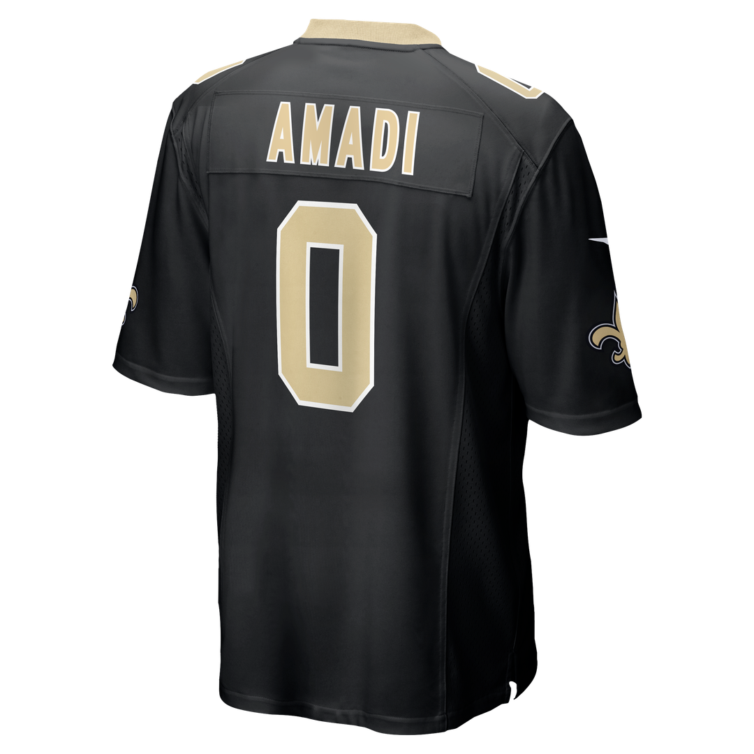 Ugo Amadi New Orleans Saints Nike Team Game Jersey -  Black