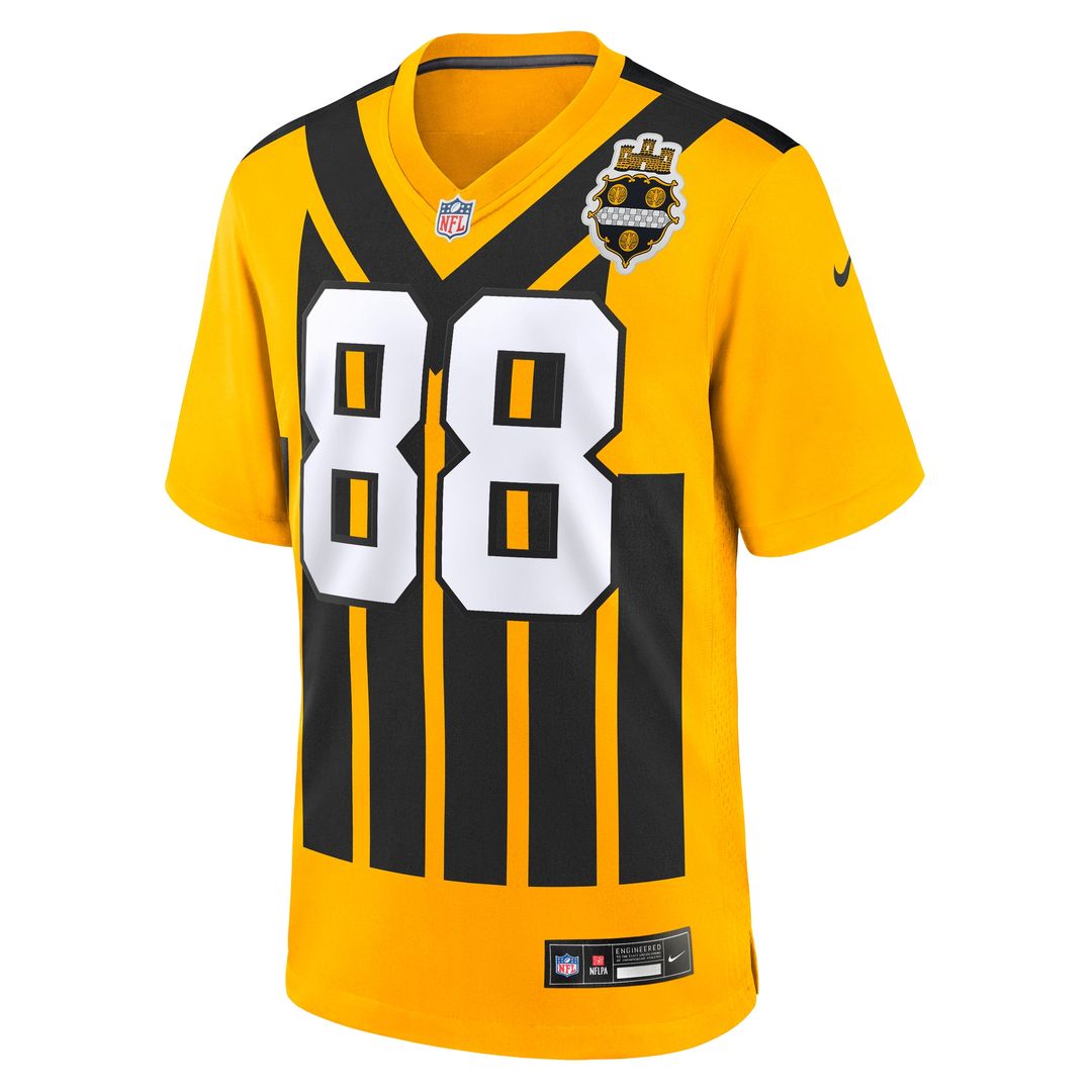 Pat Freiermuth Pittsburgh Steelers Nike Game Jersey - Black