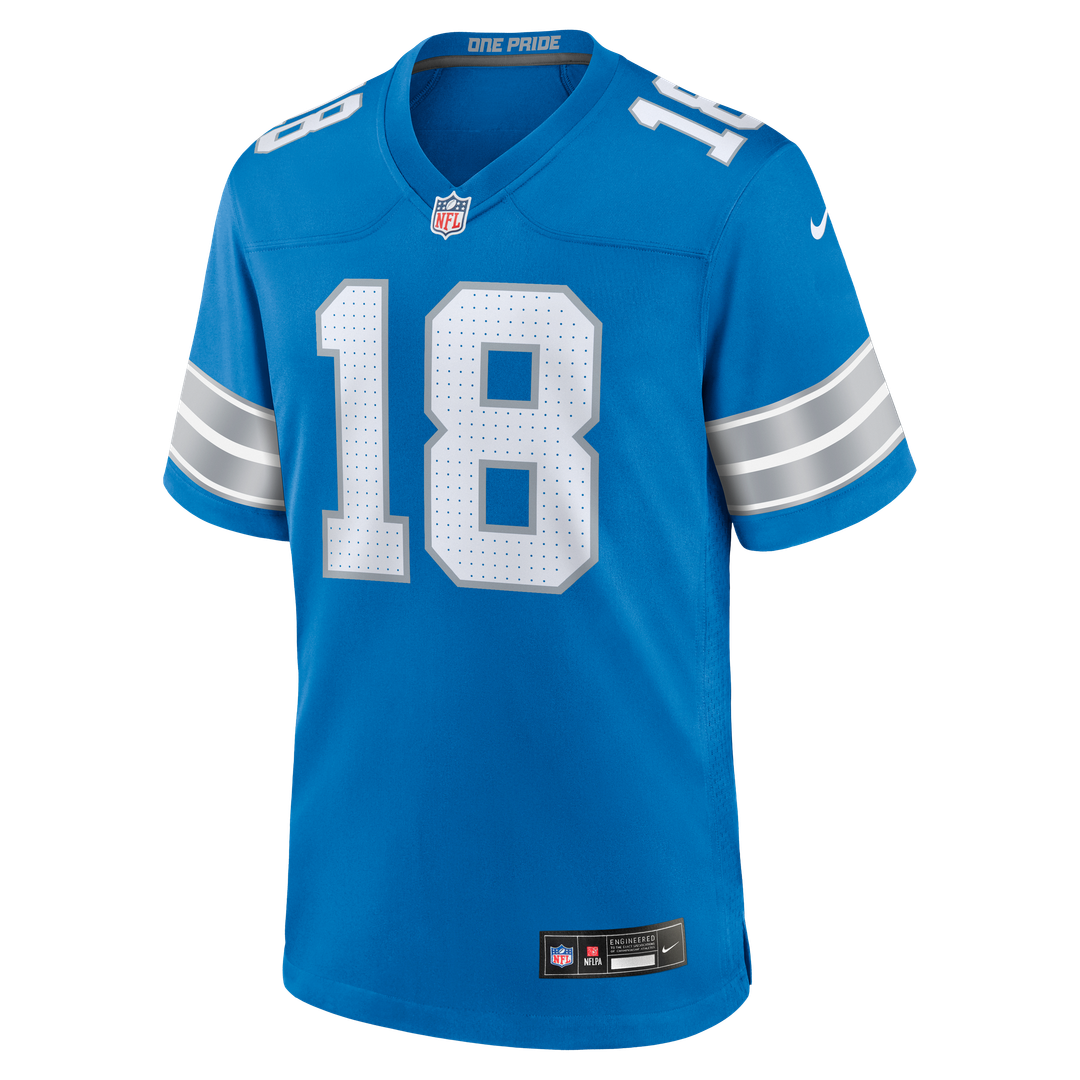 Isaac TeSlaa Detroit Lions Nike Alternate Game Player Jersey - Black