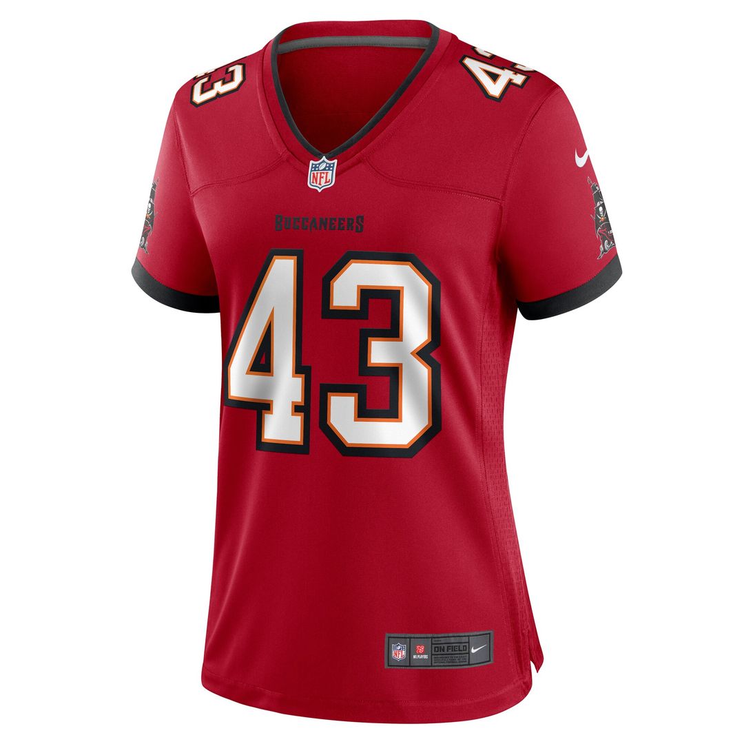 Chris Braswell Tampa Bay Buccaneers Nike Women's Team Game Jersey -  Red